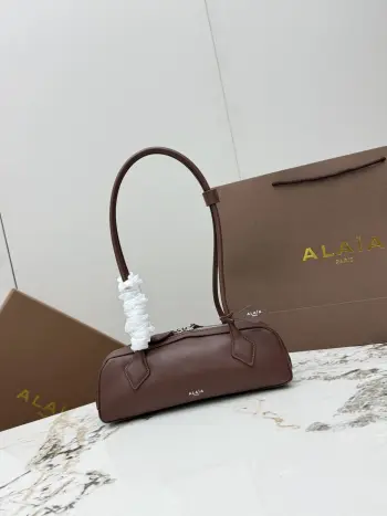 A06029 Suede Sausage Bag Women s Shoulder Bag Replica ALAIA womens bags