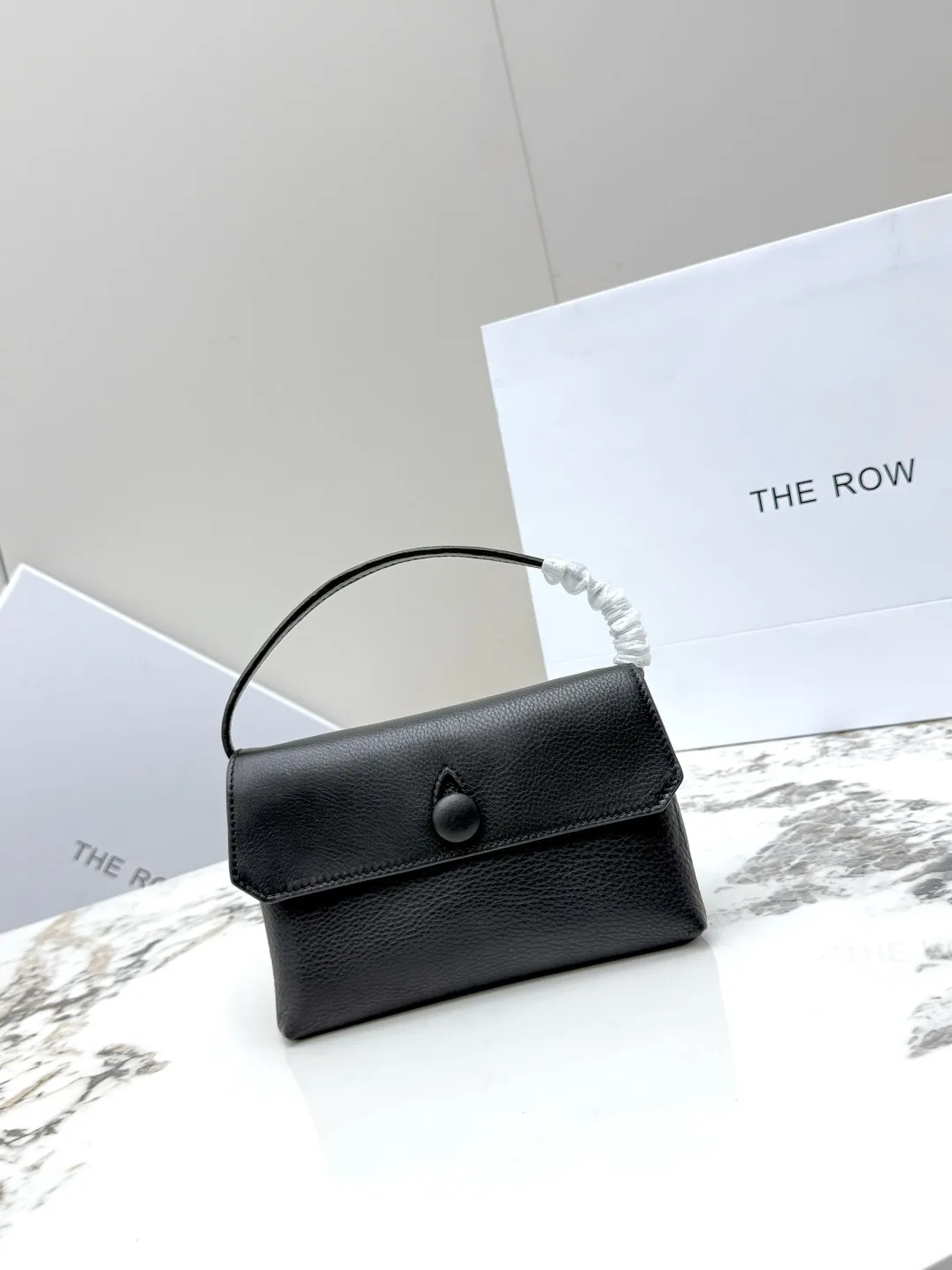 THE ROW T1936 Large Button Handbag Women s Shoulder Bag
