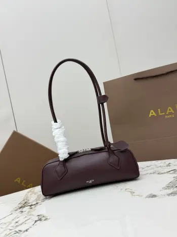 A06029 Suede Sausage Bag Women s Shoulder Bag Replica ALAIA womens bags