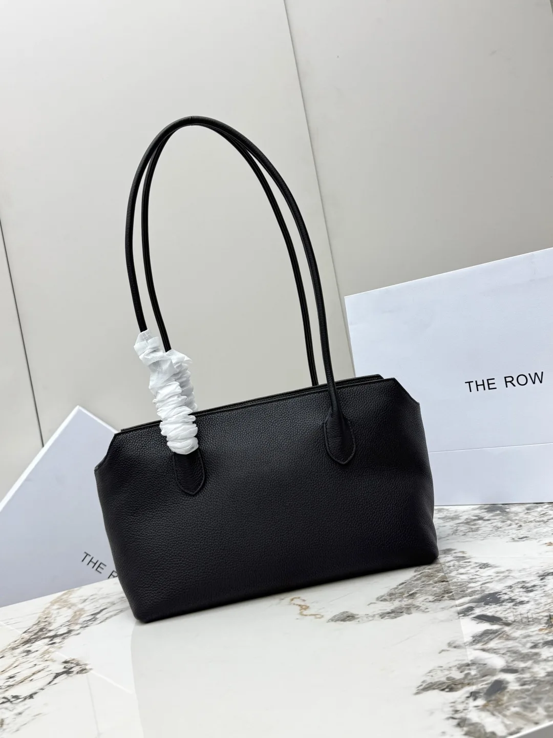 THE ROW T1292 Tote Bag Lychee Grain Top Quality Women s Shoulder Bag