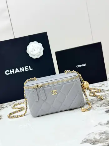 AP2303 Full Steel Gold Chain Box Bag Women s Crossbody Bag Replica Chanel womens bags