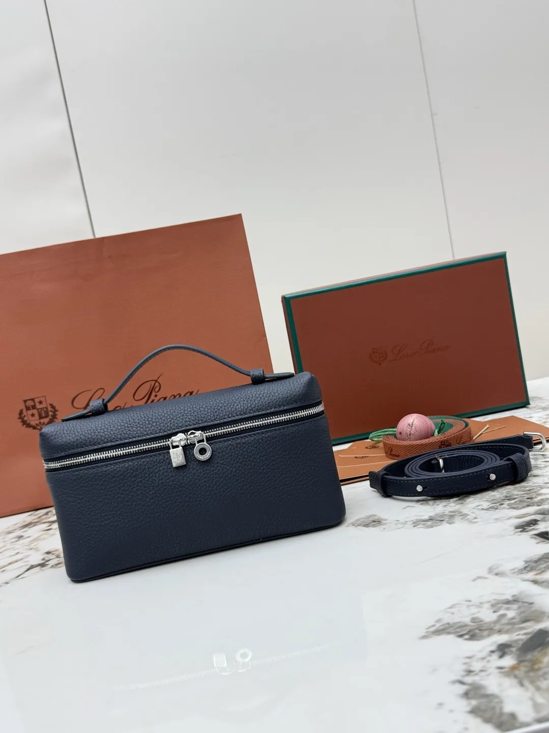 Loro Piana Hand-held lunch box bag, women s crossbody bag