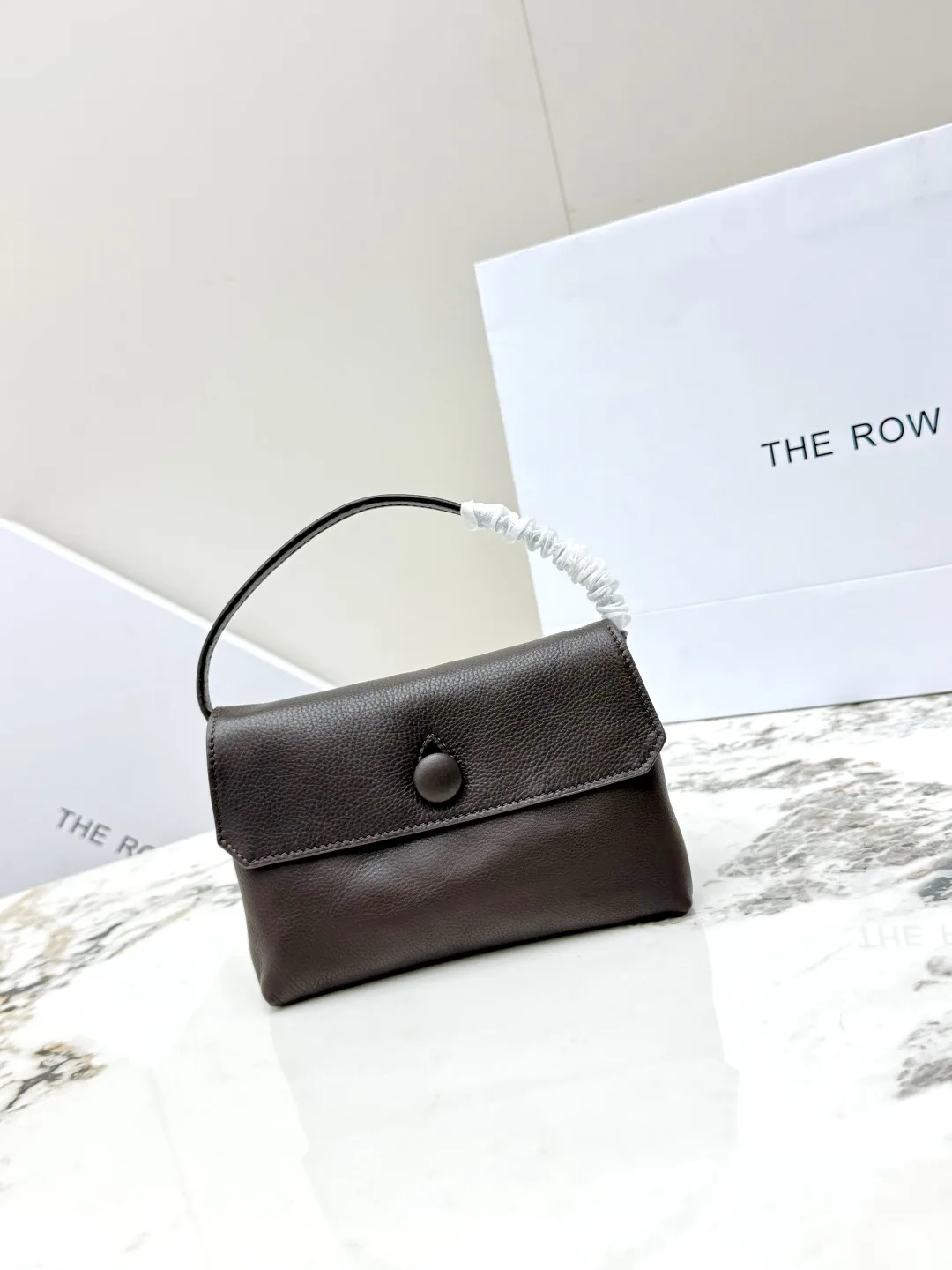 THE ROW T1936 Large Button Handbag Women s Shoulder Bag