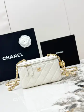 AP2303 Full Steel Gold Chain Box Bag Women s Crossbody Bag Replica Chanel womens bags