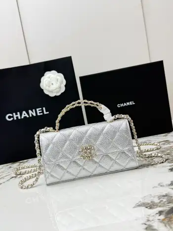 AP3238 Pebbled Cowhide Handle Bag Women s Crossbody Bag Replica Chanel womens bags