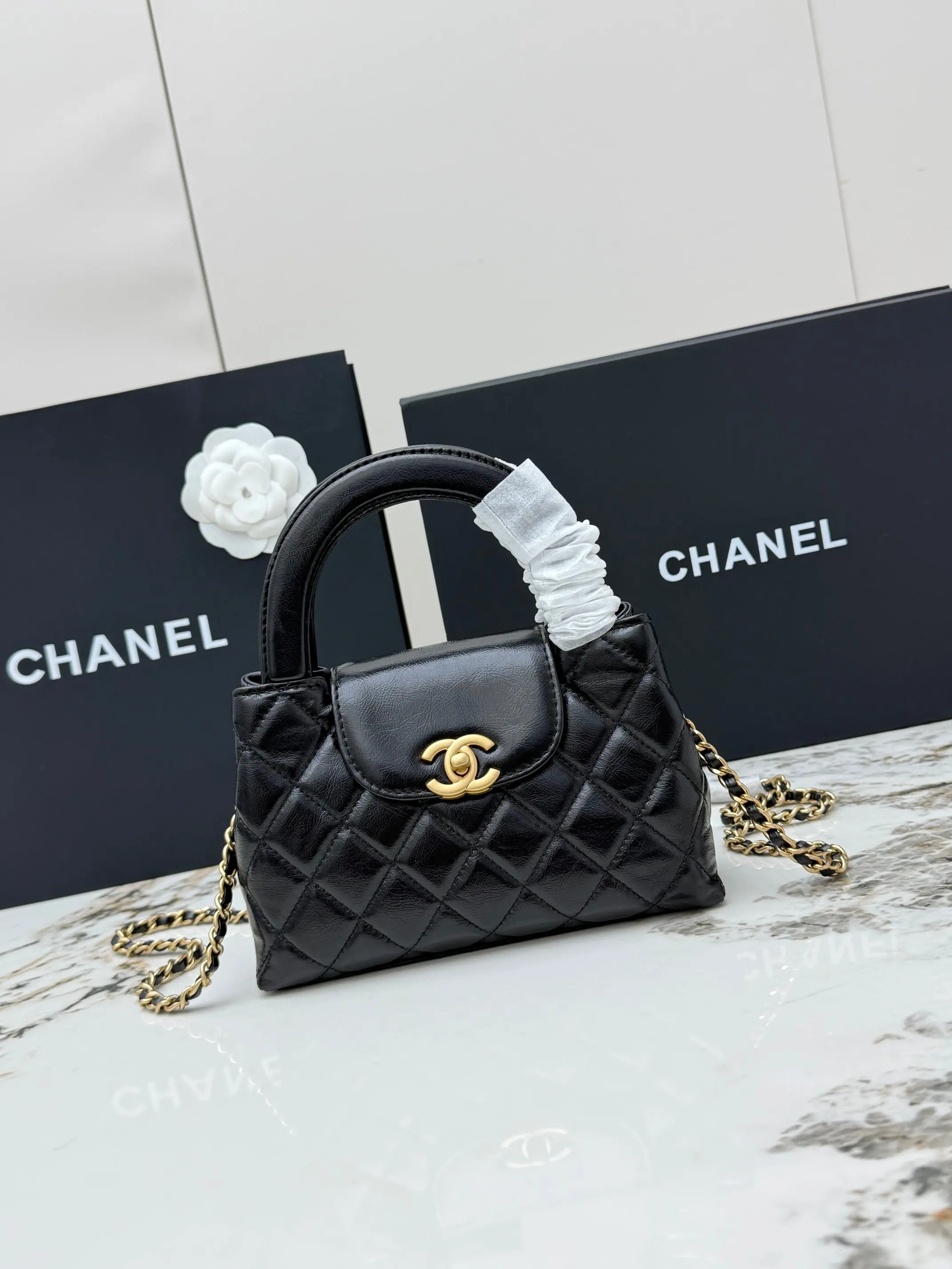 Chanel AS4416 Gold Standard Diamond Pattern Full Steel Chain Bag Women s Crossbody Bag Chanel AS4416 Gold Standard Diamond Pattern Full Steel Chain Bag Women s Crossbody Bag