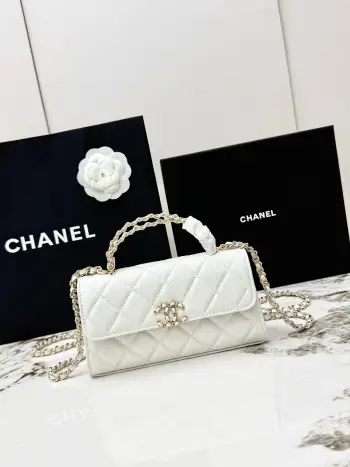 AP3238 Pebbled Cowhide Handle Bag Women s Crossbody Bag Replica Chanel womens bags