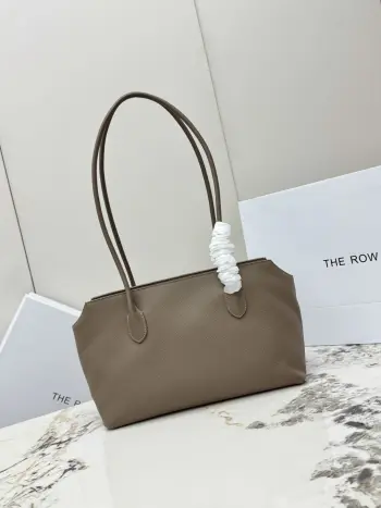 T1292 Tote Bag Lychee Grain Top Quality Women s Shoulder Bag Replica THE ROW womens bags