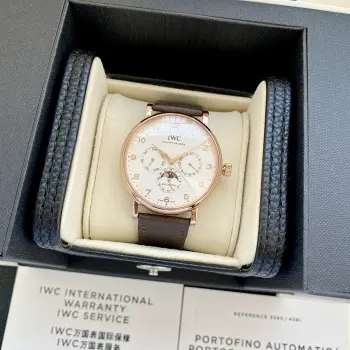 IWC Portuguese Series Moon Phase 6-Hand Men s Mechanical Watch Replica IWC Mens Watches