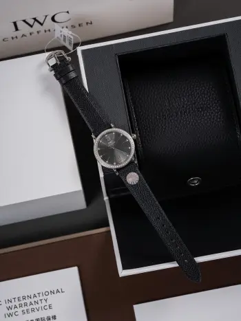 Luminous Gold Joy Series Women s Mechanical Watch Replica IWC Ladies Watches