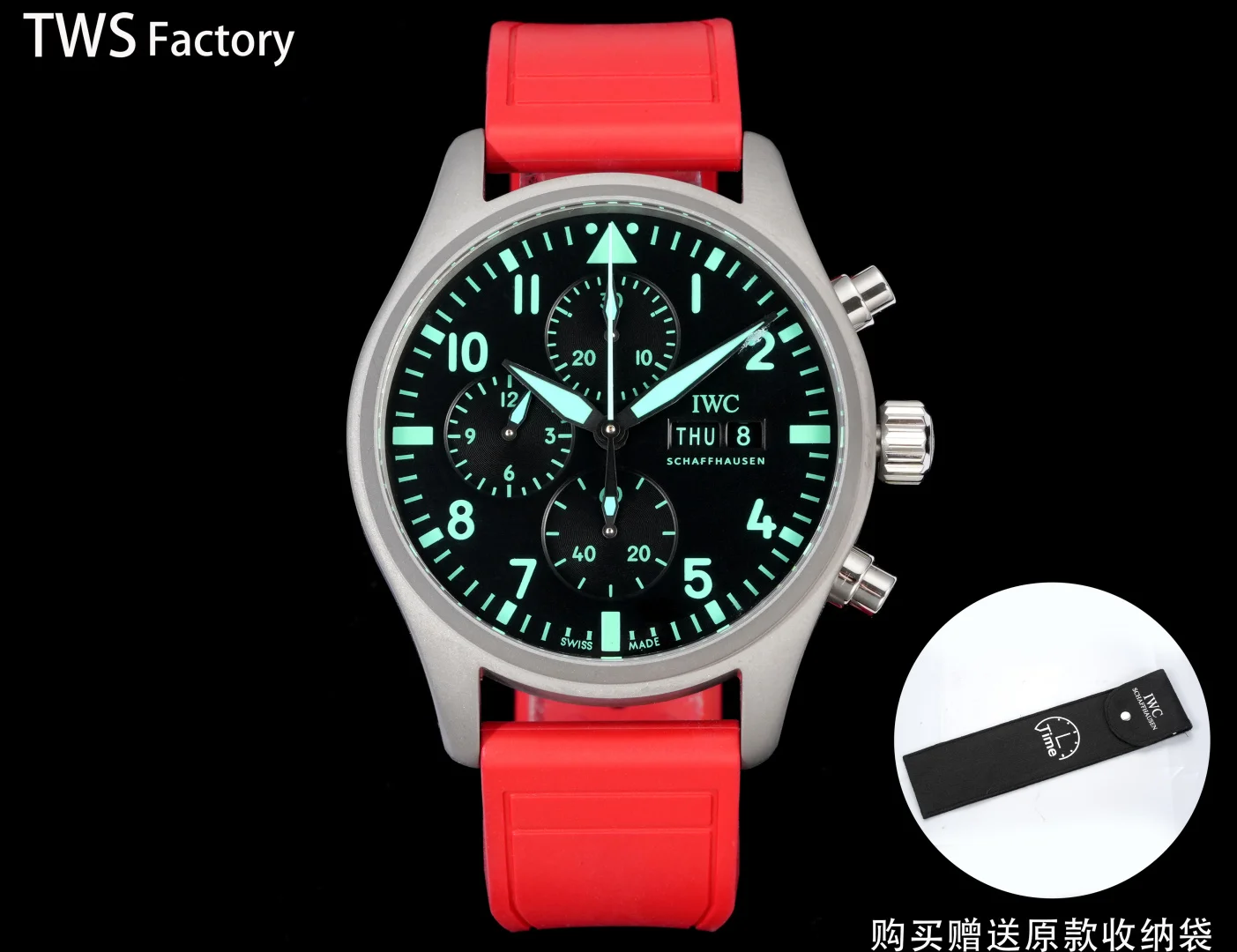 IWC IW388108 Pilot s Series Watch Men s Multifunction Mechanical Watch