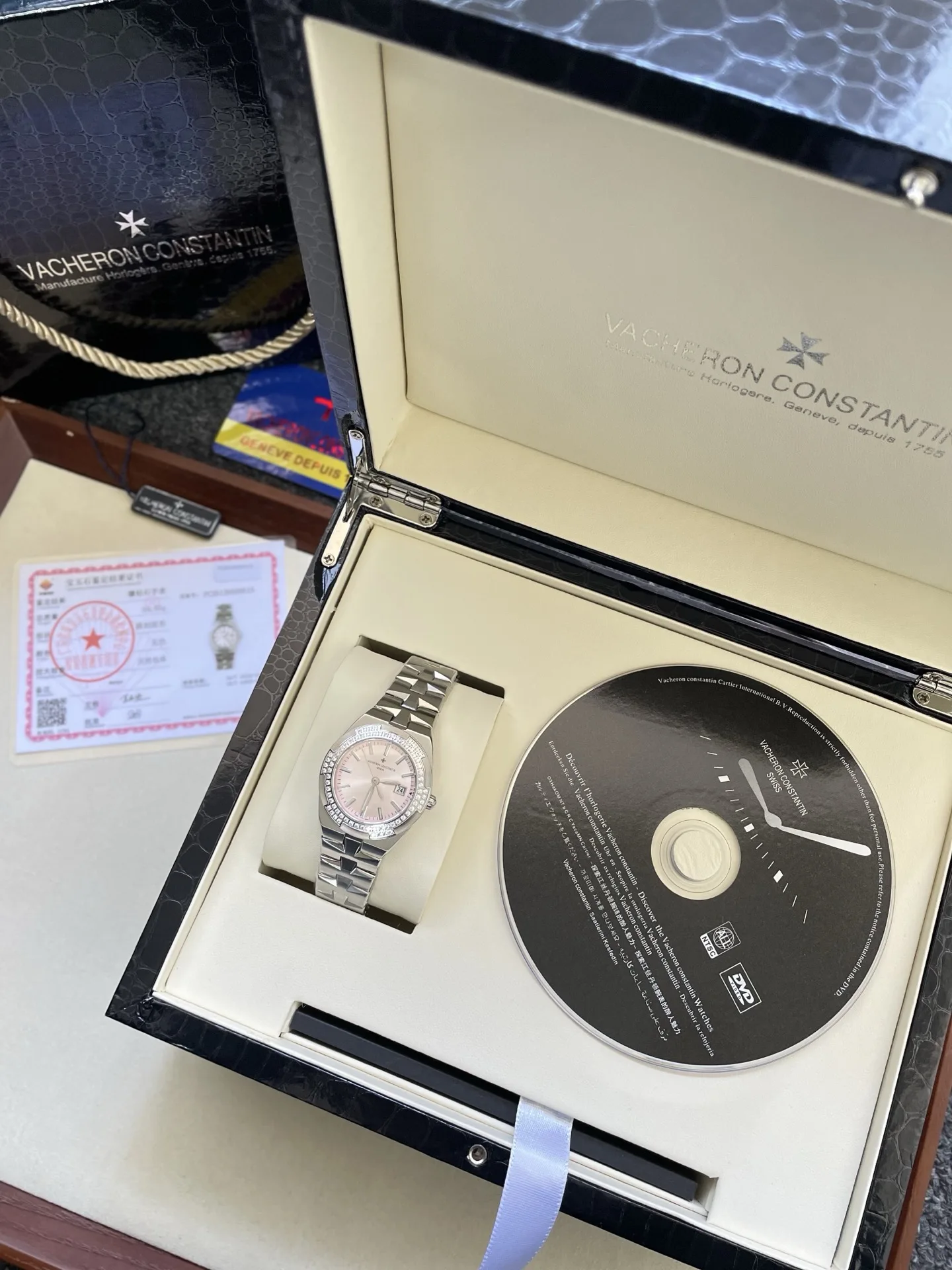 Vacheron Constantin Zongheng Sihai Series Imported Quartz Movement Watch Women s Quartz Watch