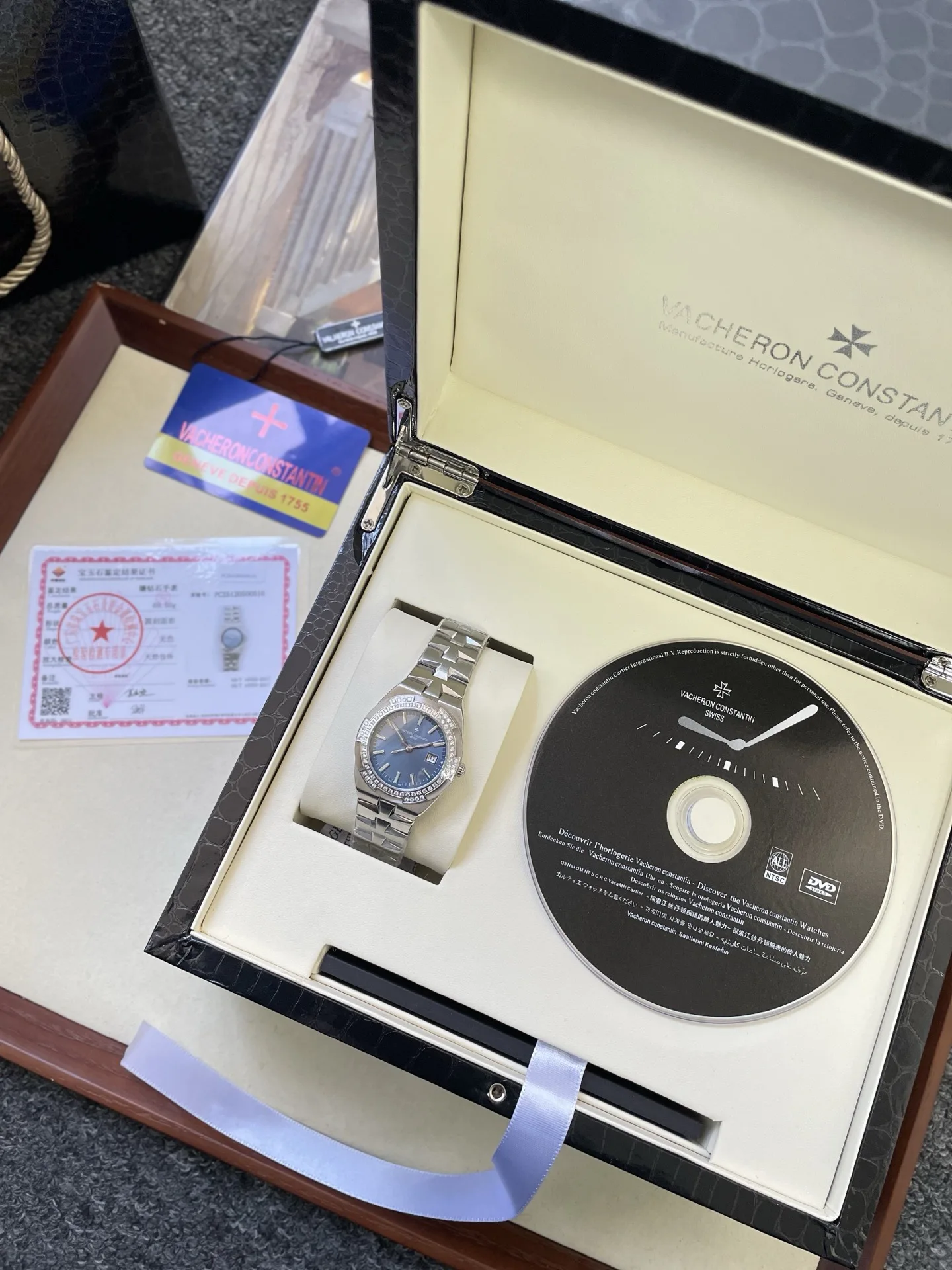 Vacheron Constantin Zongheng Sihai Series Imported Quartz Movement Watch Women s Quartz Watch
