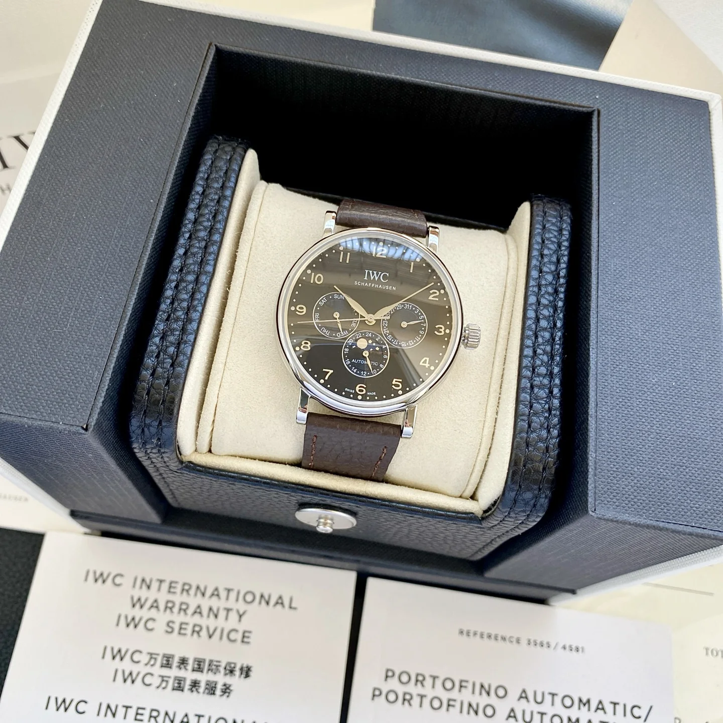 IWC IWC Portuguese Perpetual Calendar 6-Hand Men s Mechanical Watch IWC IWC Portuguese Perpetual Calendar 6-Hand Men s Mechanical Watch