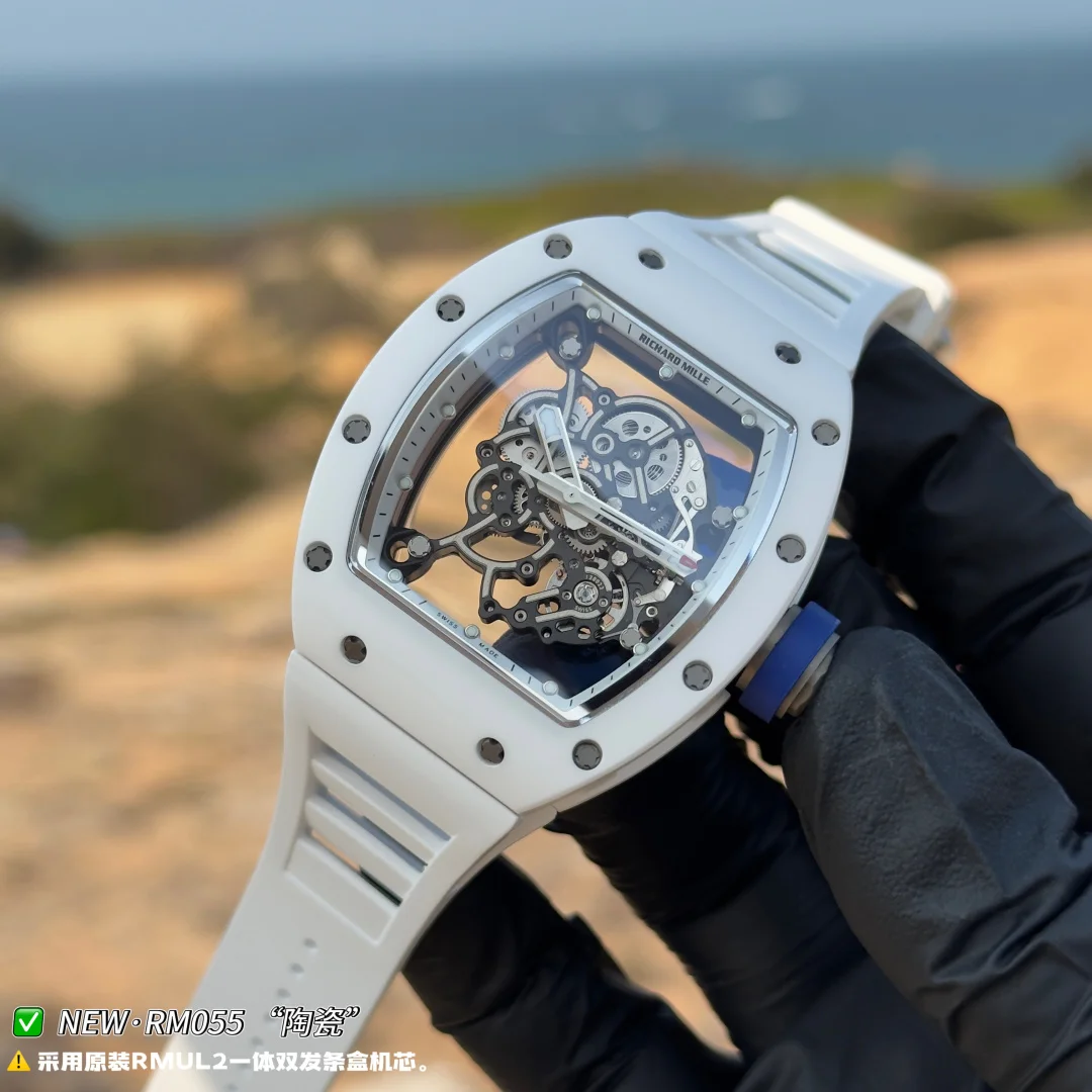 RICHARD MILLE RM055 Men s Tourbillon Mechanical Watch RICHARD MILLE RM055 Men s Tourbillon Mechanical Watch