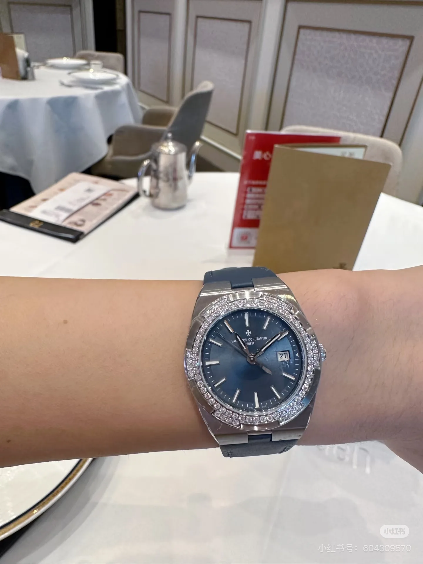 Vacheron Constantin Zongheng Sihai Series Imported Quartz Movement Watch Women s Quartz Watch