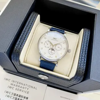 IWC Portuguese Series Moon Phase 6-Hand Men s Mechanical Watch Replica IWC Mens Watches