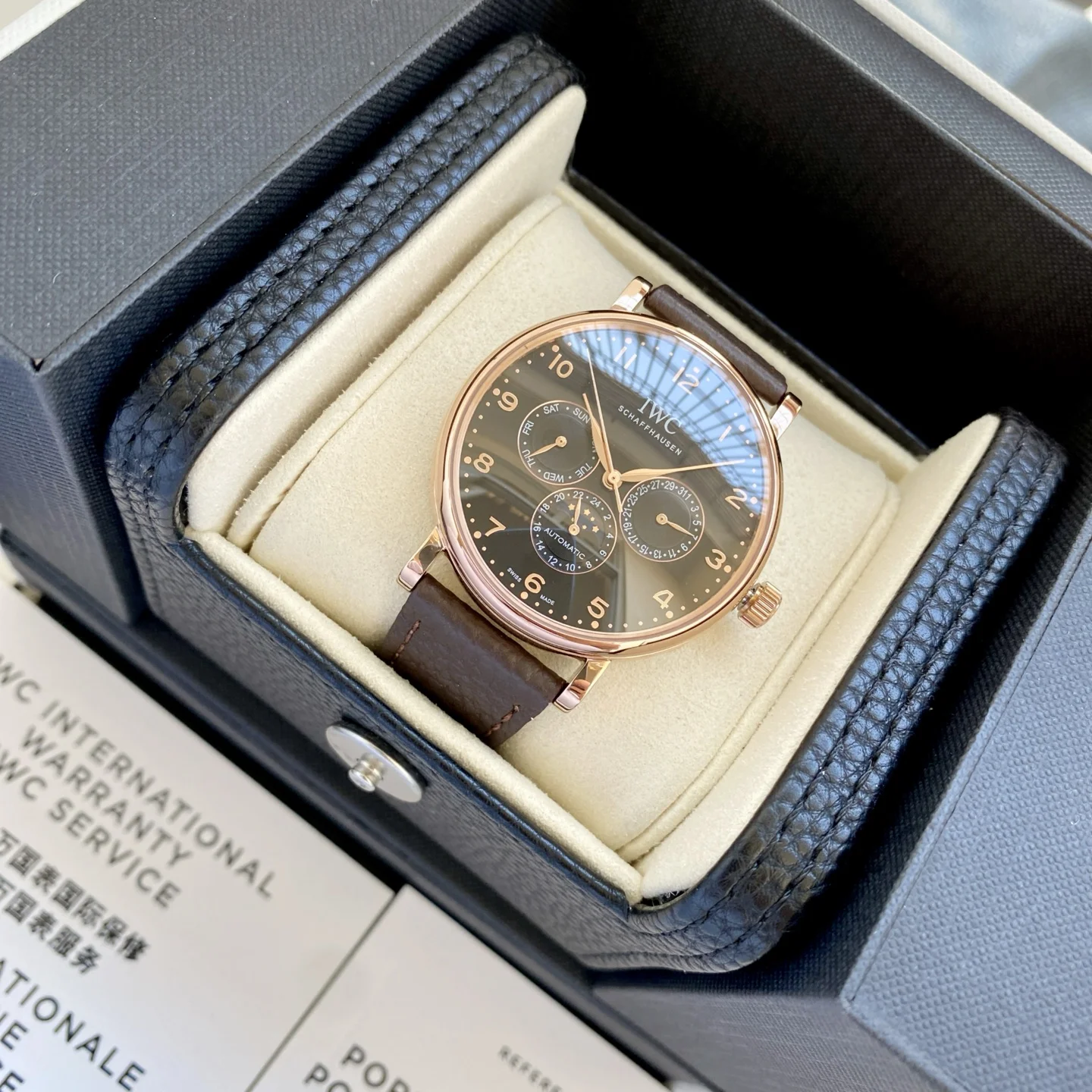 IWC IWC Portuguese Perpetual Calendar 6-Hand Men s Mechanical Watch IWC IWC Portuguese Perpetual Calendar 6-Hand Men s Mechanical Watch