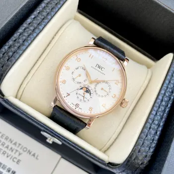 IWC Portuguese Series Moon Phase 6-Hand Men s Mechanical Watch Replica IWC Mens Watches