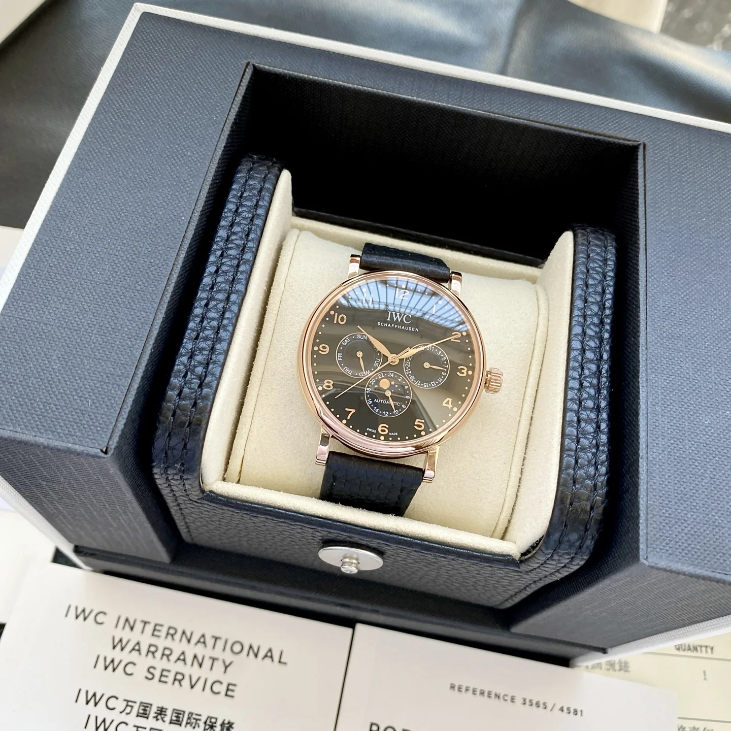 IWC IWC Portuguese Perpetual Calendar 6-Hand Men s Mechanical Watch IWC IWC Portuguese Perpetual Calendar 6-Hand Men s Mechanical Watch