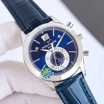 Patek Philippe Complications Series 5961P-001 Men s Mechanical Watch Replica PATEK PHILIPPE Mens Watches