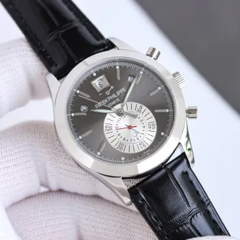 Patek Philippe Complications Series 5961P-001 Men s Mechanical Watch Replica PATEK PHILIPPE Mens Watches