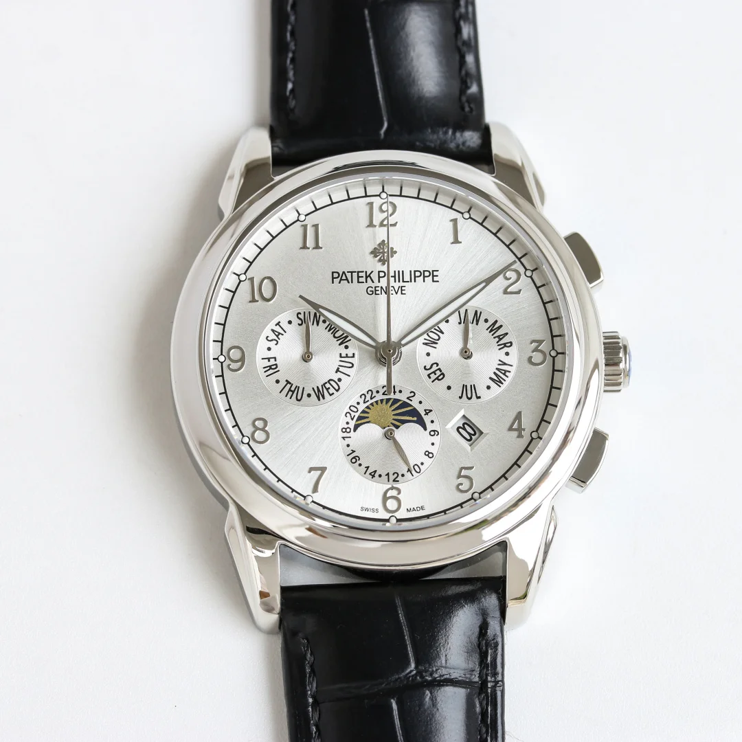 PATEK PHILIPPE 9100 multifunction movement 316L stainless steel men s multifunction mechanical watch