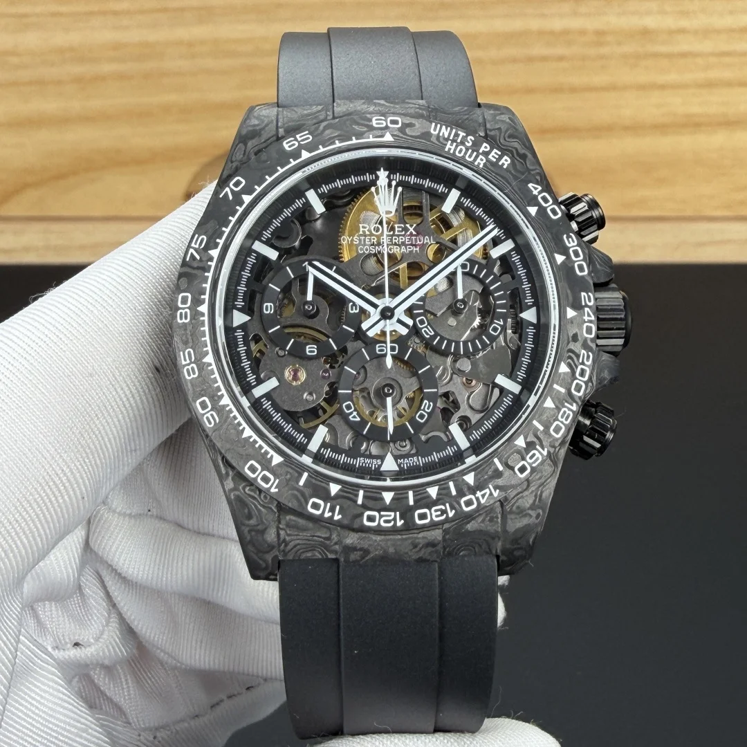 ROLEX Cosmic Daytona All-Carbon Fiber Version Watch Men s Mechanical Watch ROLEX Cosmic Daytona All-Carbon Fiber Version Watch Men s Mechanical Watch