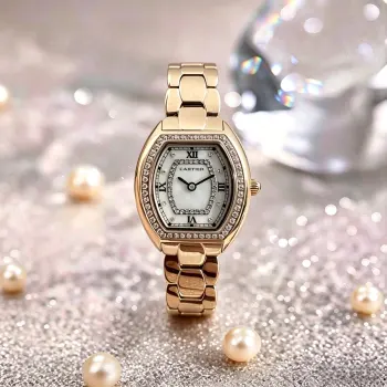Compact barrel-shaped watch Women s quartz watch Replica Cartier Ladies Watches