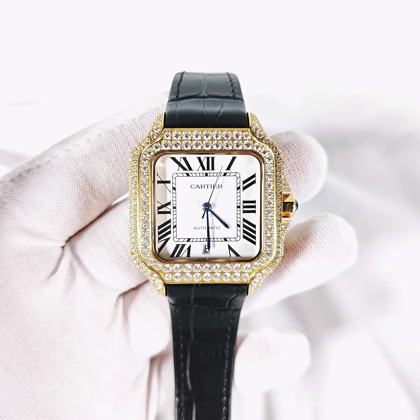Cartier Starry Sky Moissanite Version Watch Men s Mechanical Watch Cartier Starry Sky Moissanite Version Watch Men s Mechanical Watch