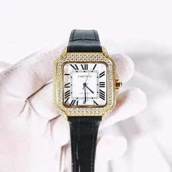 Starry Sky Moissanite Version Watch Men s Mechanical Watch Replica Cartier Mens Watches