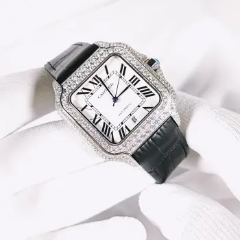 Starry Sky Moissanite Version Watch Men s Mechanical Watch Replica Cartier Mens Watches