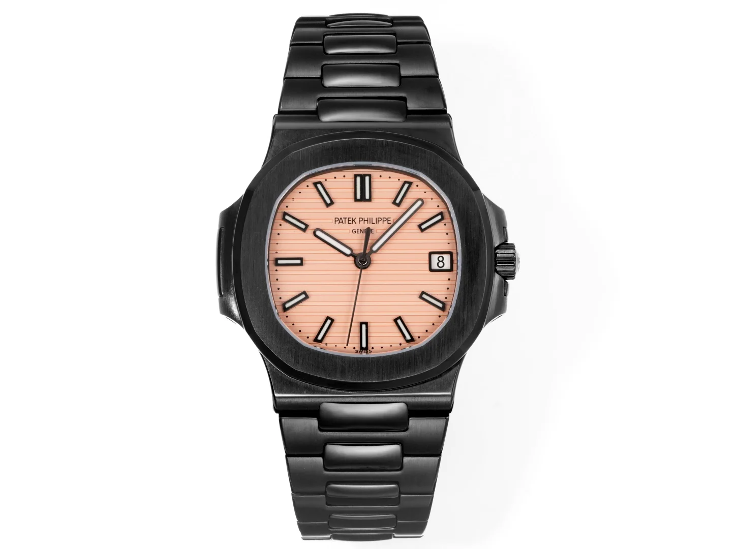 PATEK PHILIPPE AP12 Black Knight Nautilus Watch Men s Mechanical Watch