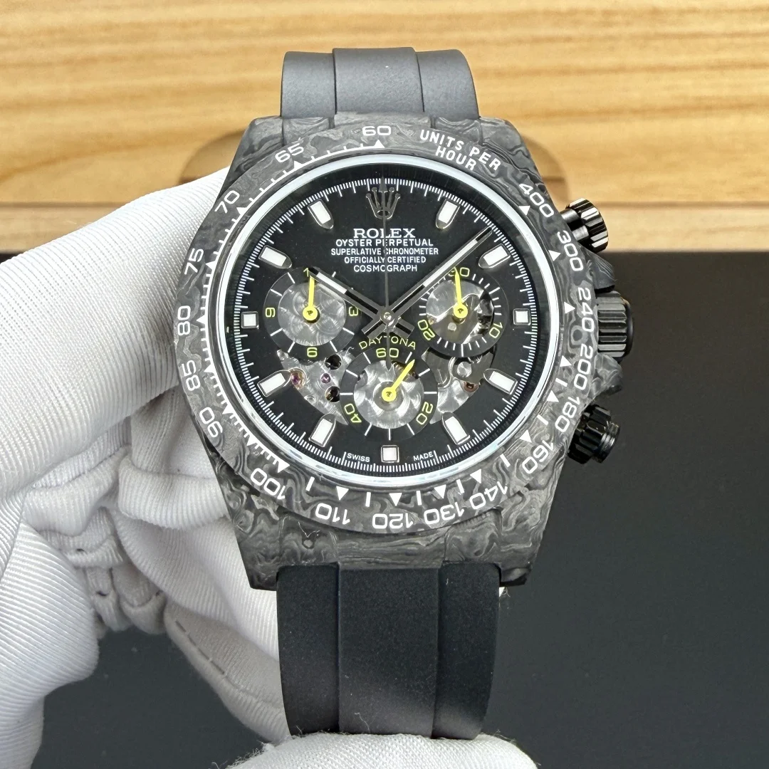 ROLEX Cosmic Daytona All-Carbon Fiber Version Watch Men s Mechanical Watch ROLEX Cosmic Daytona All-Carbon Fiber Version Watch Men s Mechanical Watch