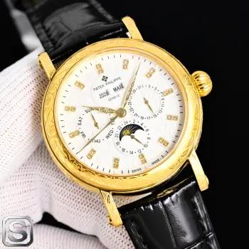 Perpetual calendar function watch Men s mechanical watch Replica PATEK PHILIPPE Mens Watches