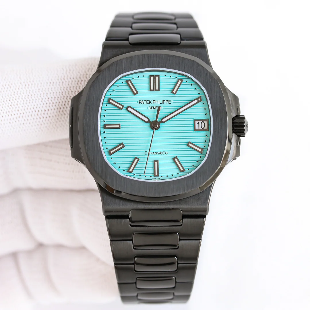 PATEK PHILIPPE AP12 Black Knight Nautilus Watch Men s Mechanical Watch