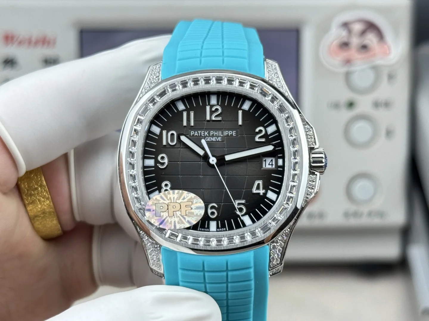 PATEK PHILIPPE Hidden Full Diamond T-Series Watch Men s Mechanical Watch