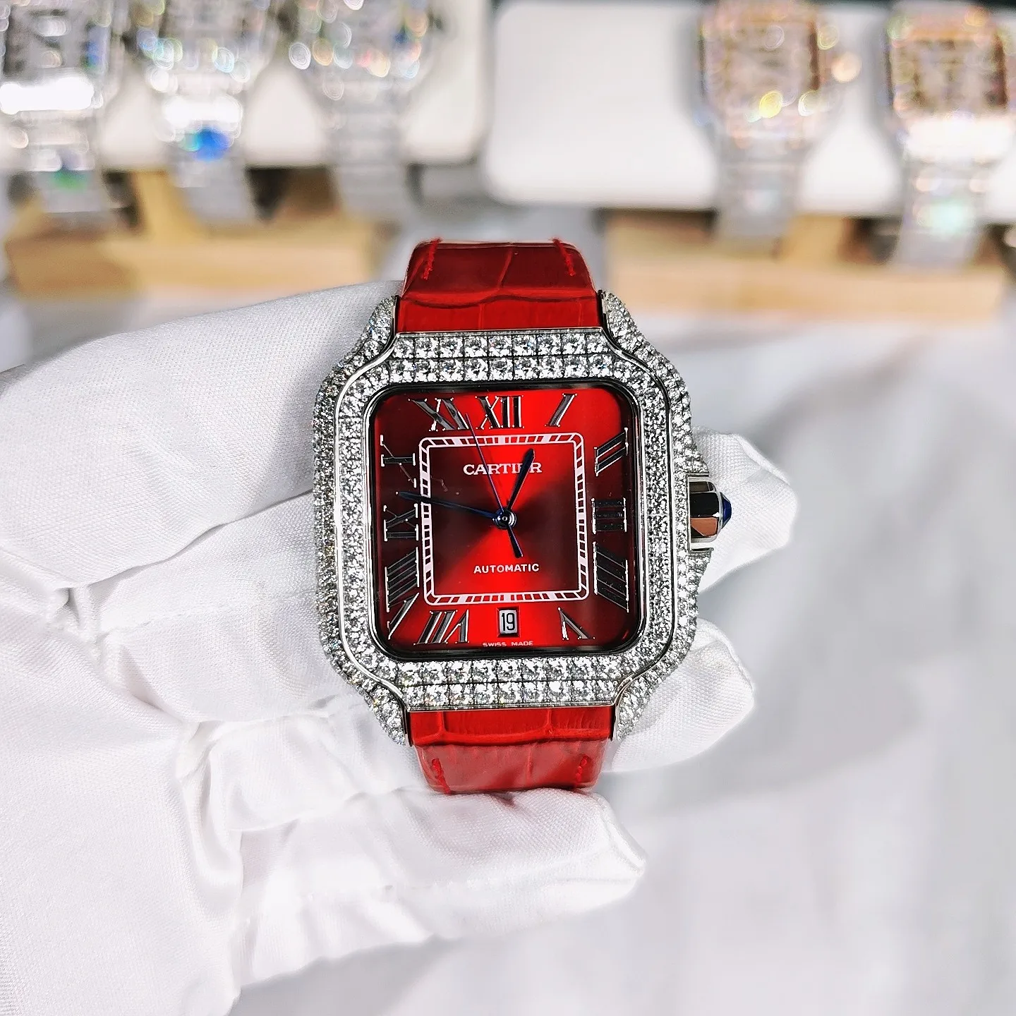 Cartier Starry Sky Moissanite Version Watch Men s Mechanical Watch