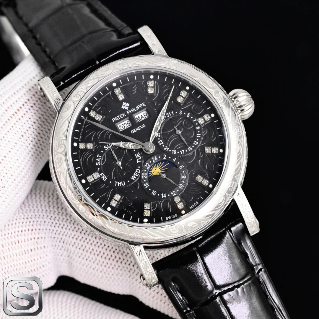 PATEK PHILIPPE Perpetual calendar function watch Men s mechanical watch