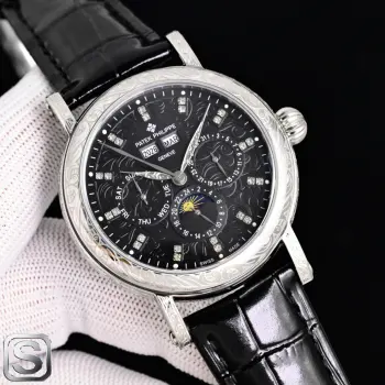 Perpetual calendar function watch Men s mechanical watch Replica PATEK PHILIPPE Mens Watches