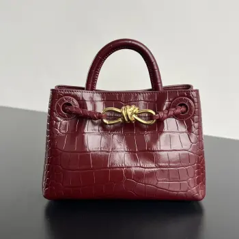 777614 Crocodile Pattern Shoulder Bag Women s Crossbody Bag Replica Bottega Veneta womens bags