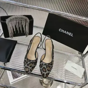 Classic Double C Logo Chain Shoes Women s High Heels Replica Chanel Womens Loafers and Dress Shoes