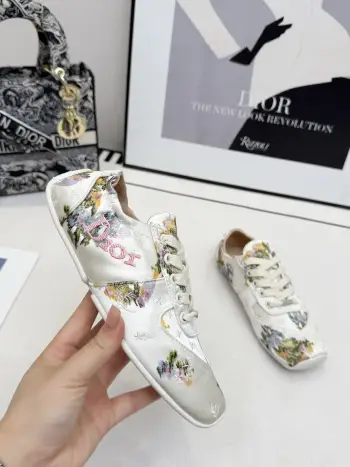 Square toe sports shoes women s sports shoes Replica Dior Womens Sneakers