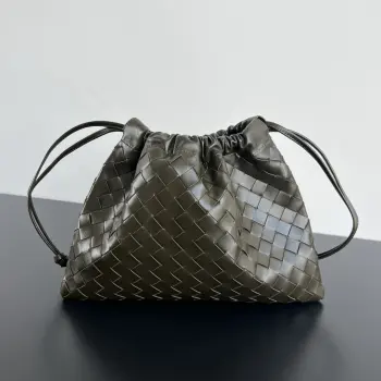 796728 Drawstring Trash Bag Women s Shoulder Bag Replica Bottega Veneta womens bags