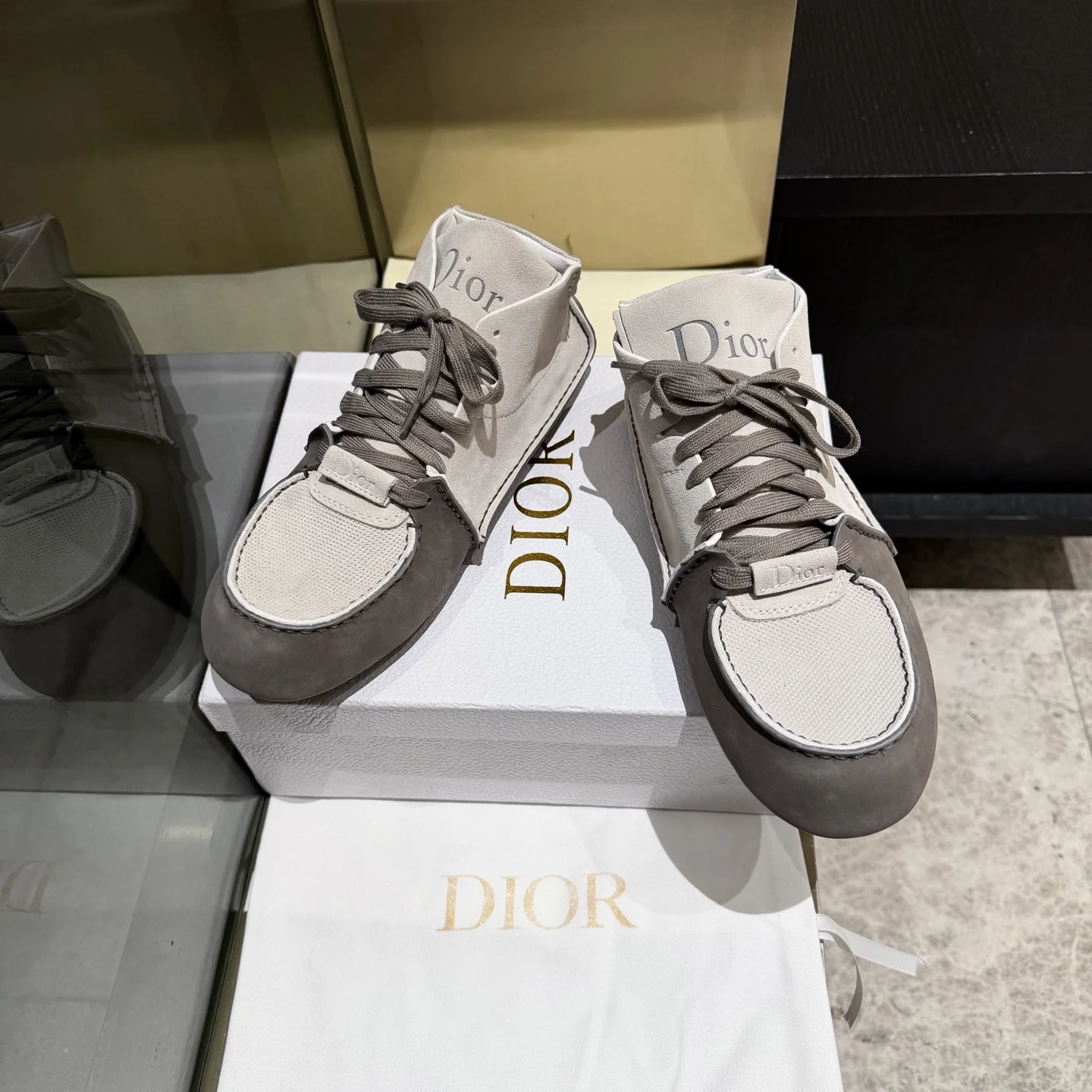 Dior Casual sports loafers men s sneakers