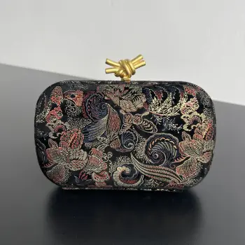 Velvet Low-Cut Evening Bag Women s Clutch Replica Bottega Veneta womens bags