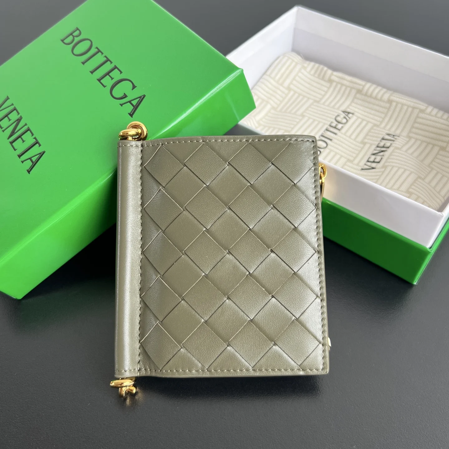 Bottega Veneta 788055 Solstice series short wallet Bottega Veneta 788055 Solstice series short wallet