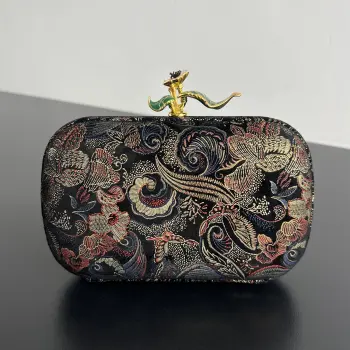 Velvet Low-Cut Evening Bag Women s Clutch Replica Bottega Veneta womens bags