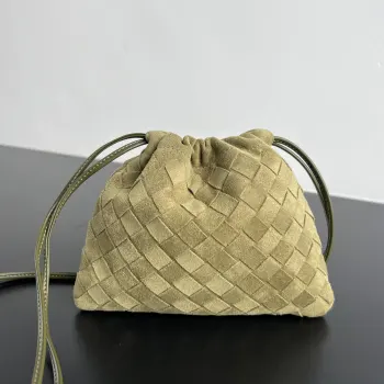 816987 Color Matching Drawstring Trash Bag Women s Shoulder Bag Replica Bottega Veneta womens bags