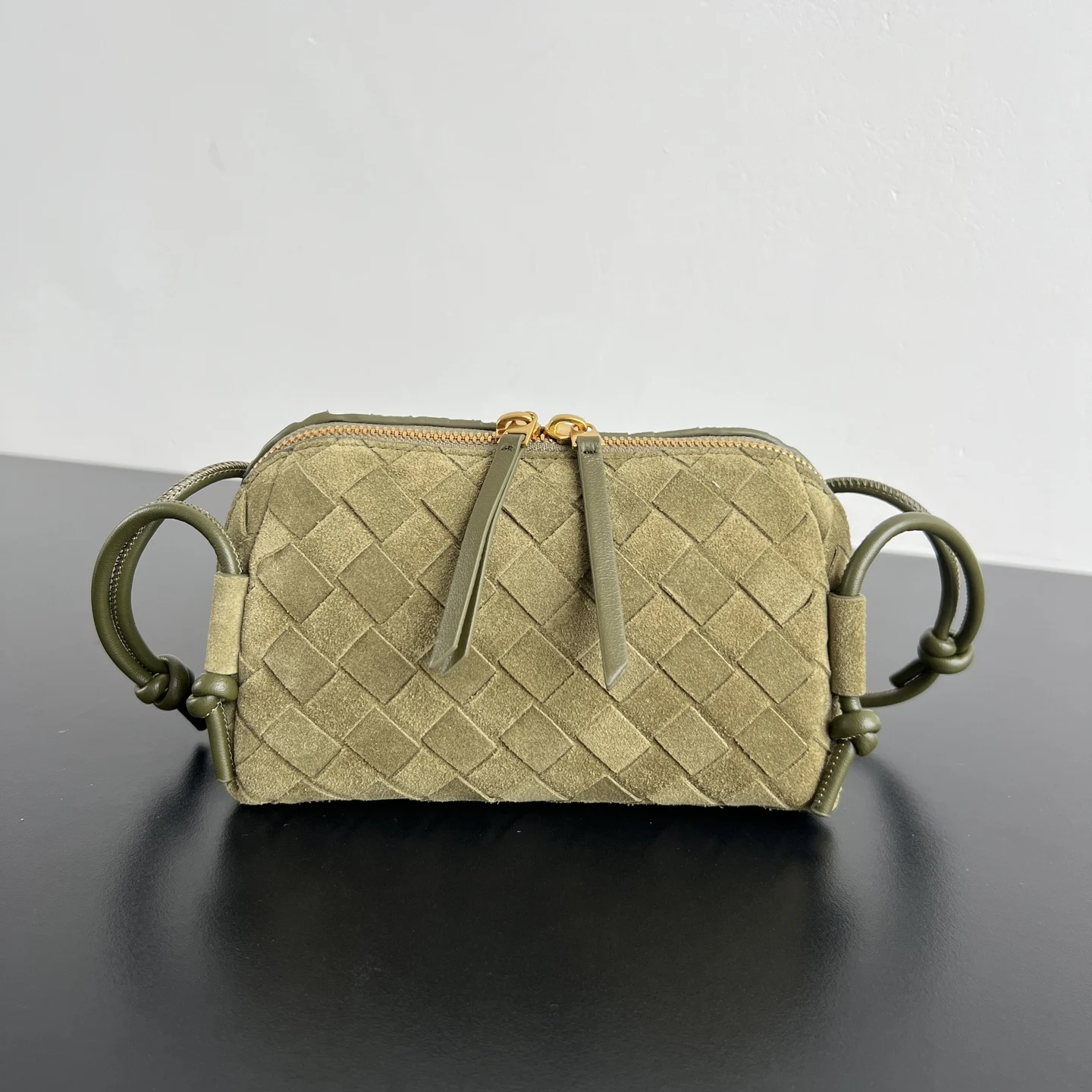 Bottega Veneta 794258 Suede Mini Bag Women s Crossbody Bag